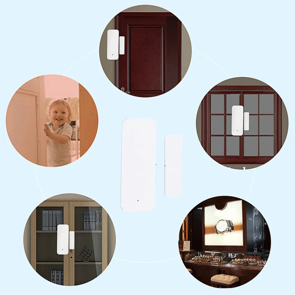 Smart Wi-Fi Door Sensor  Alarm Security Protection