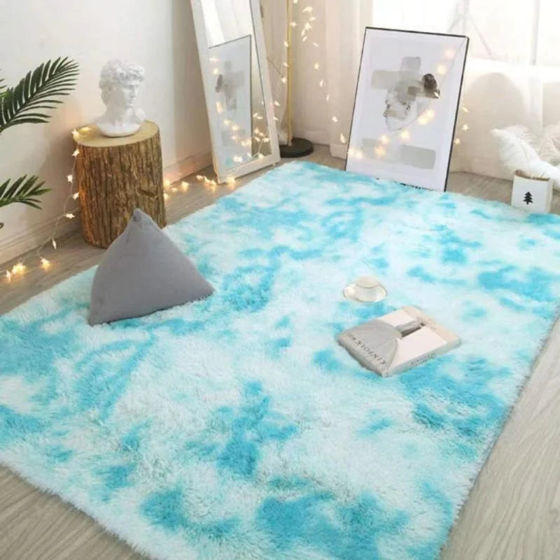 Silk Wool Rug Carpet For Bedroom , Living Room, Room Decoration