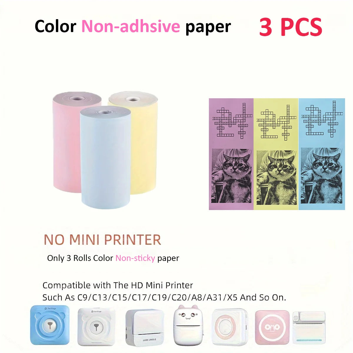 Thermal Portable Inkless Mini Bluetooth Printer