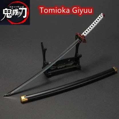 Demon Slayer 25cm Metal Katana Swords Toy