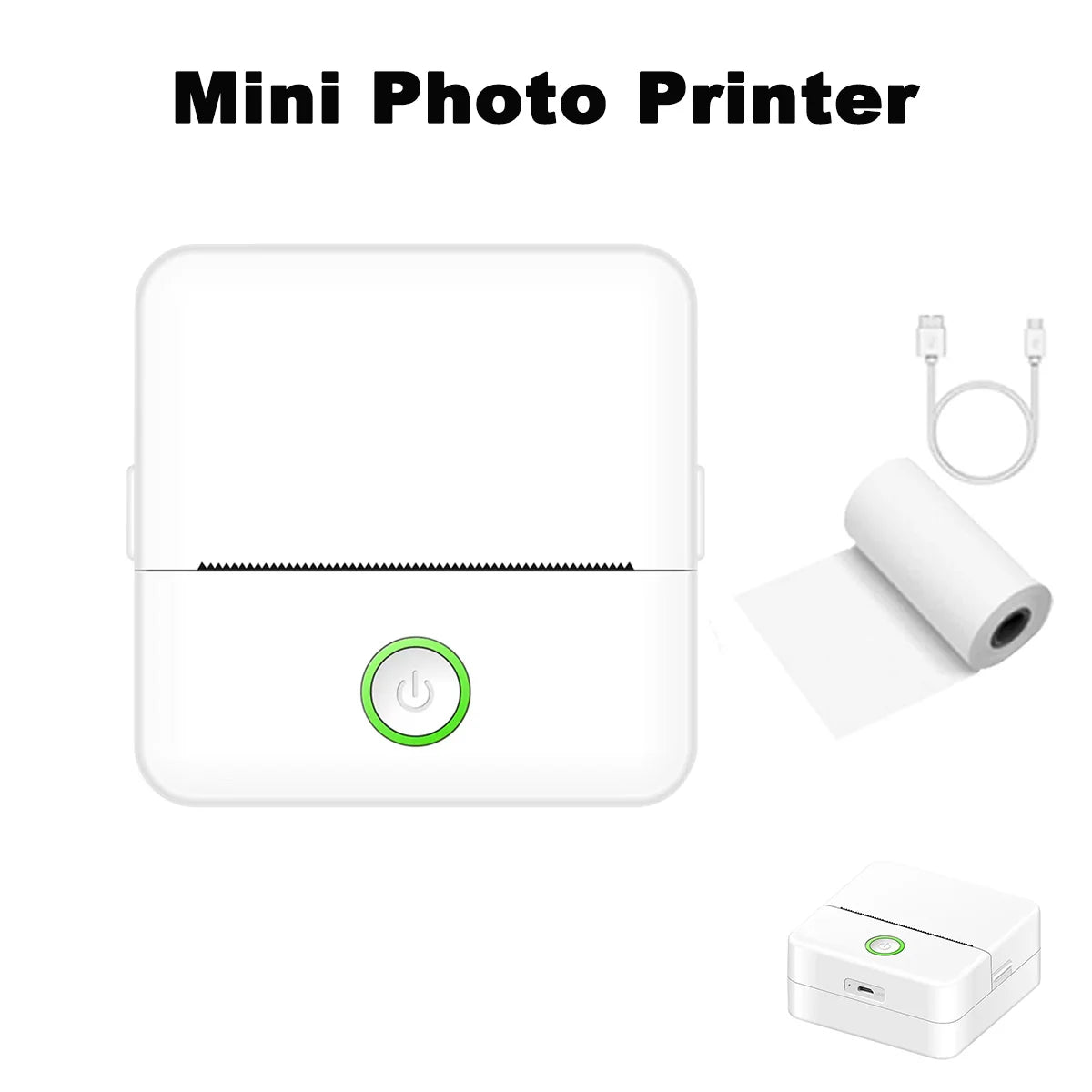 Thermal Portable Inkless Mini Bluetooth Printer