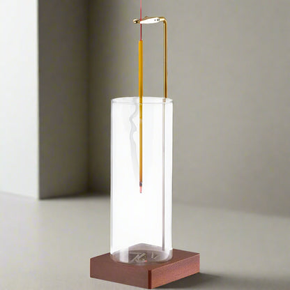 Incense Sticks Holder with Removable Glass