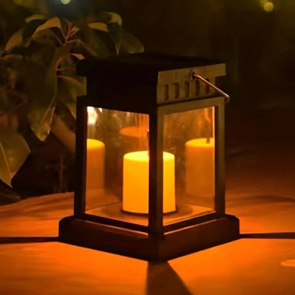 Outdoor Garden Solar Retro Lantern Lights