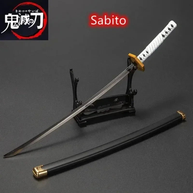 Demon Slayer 25cm Metal Katana Swords Toy