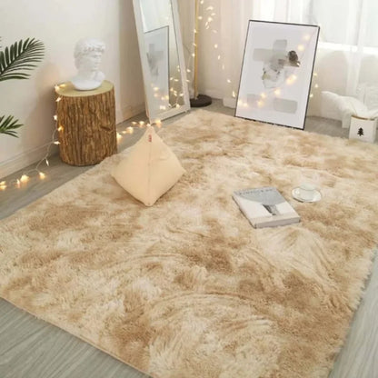 Silk Wool Rug Carpet For Bedroom , Living Room, Room Decoration