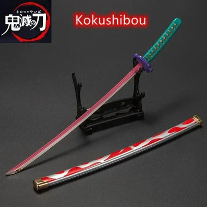 Demon Slayer 25cm Metal Katana Swords Toy