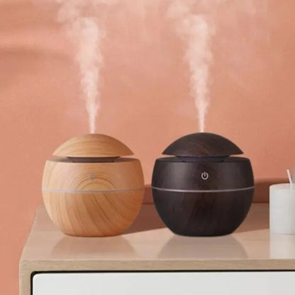 Wood Grain Air USB Ultrasonic Humidifier