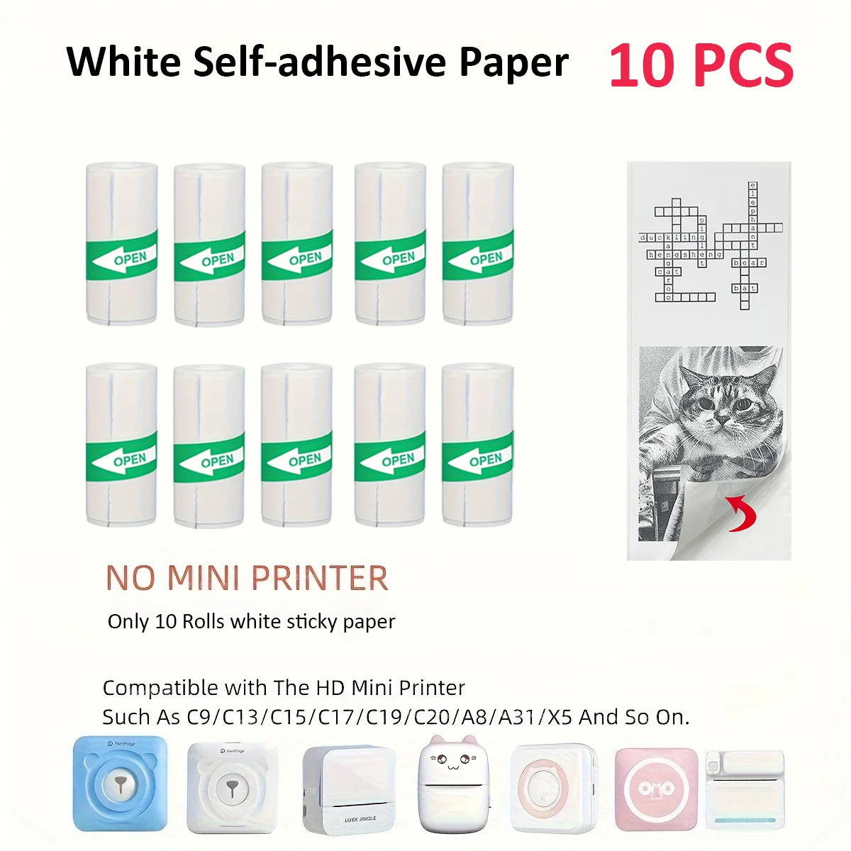 Thermal Portable Inkless Mini Bluetooth Printer