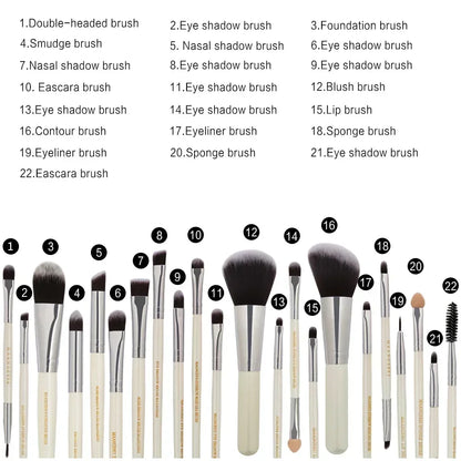 3/13/22pcs Professional Makeup Brushes Set