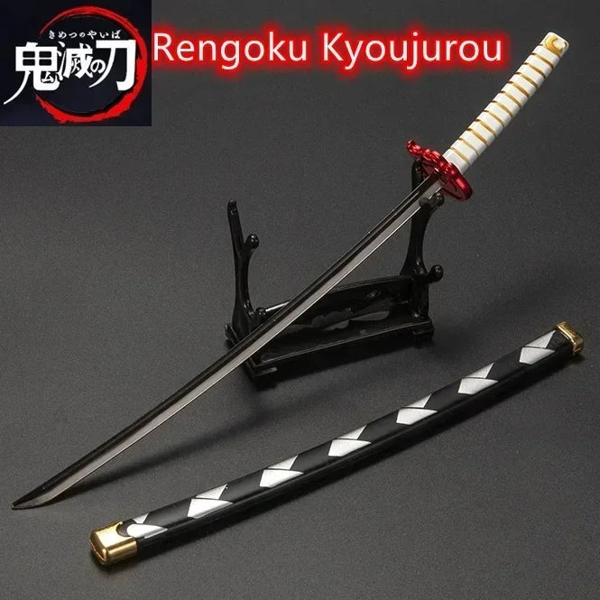 Demon Slayer 25cm Metal Katana Swords Toy