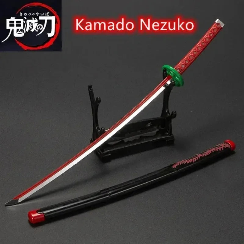 Demon Slayer 25cm Metal Katana Swords Toy