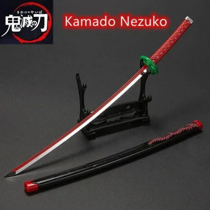 Demon Slayer 25cm Metal Katana Swords Toy