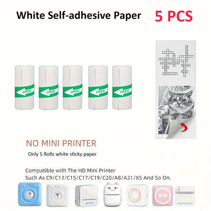 Thermal Portable Inkless Mini Bluetooth Printer