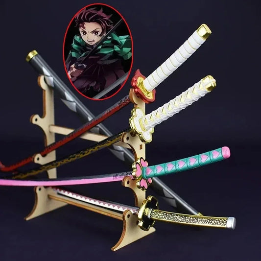 Demon Slayer 25cm Metal Katana Swords Toy