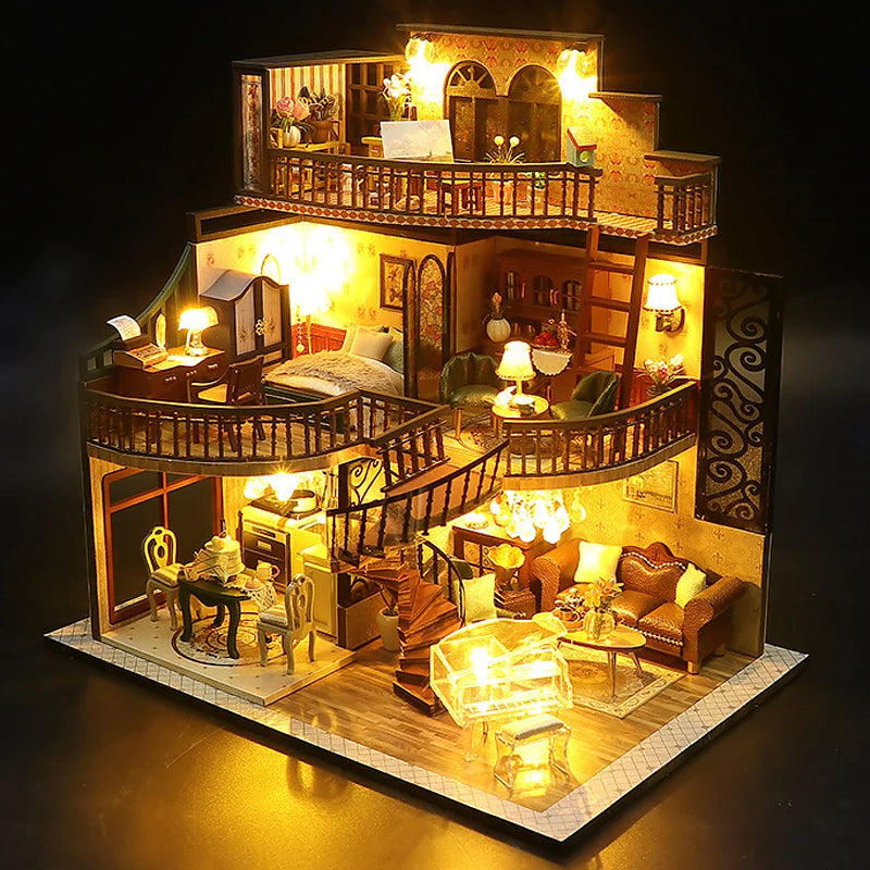 3D Handmade Doll House Puzzle