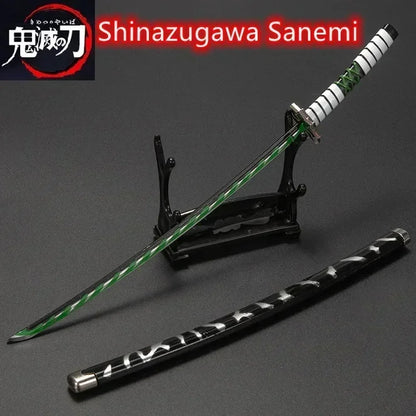 Demon Slayer 25cm Metal Katana Swords Toy