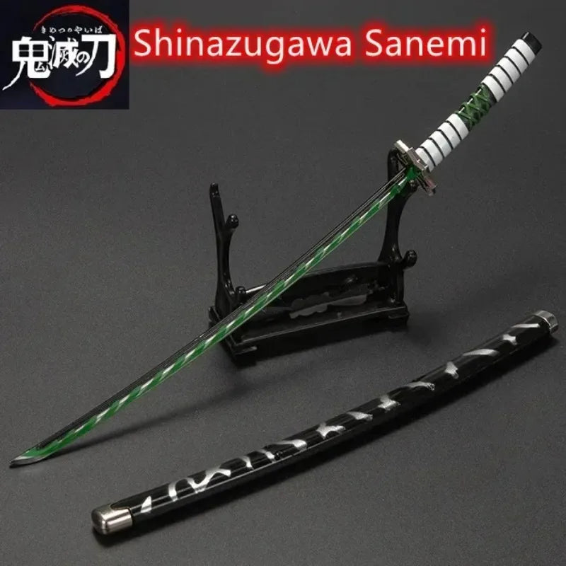 Demon Slayer 25cm Metal Katana Swords Toy