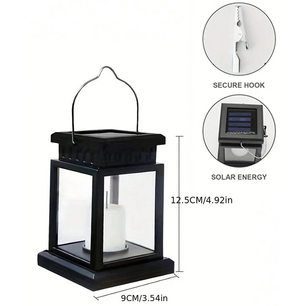 Outdoor Garden Solar Retro Lantern Lights