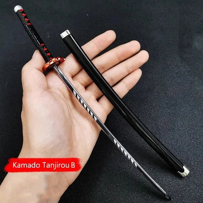 Demon Slayer 25cm Metal Katana Swords Toy