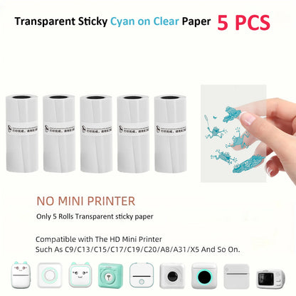 Thermal Portable Inkless Mini Bluetooth Printer