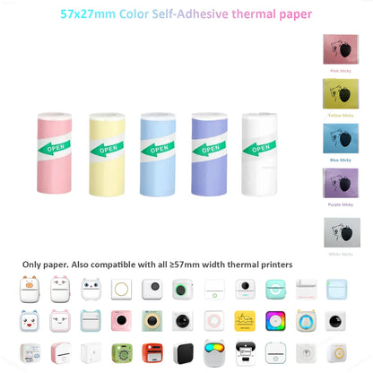 Thermal Portable Inkless Mini Bluetooth Printer