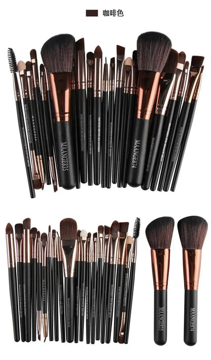 3/13/22pcs Professional Makeup Brushes Set