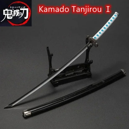 Demon Slayer 25cm Metal Katana Swords Toy