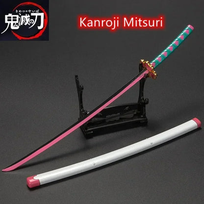 Demon Slayer 25cm Metal Katana Swords Toy