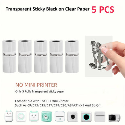 Thermal Portable Inkless Mini Bluetooth Printer