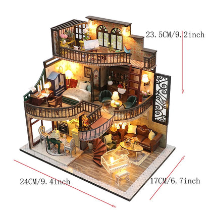 3D Handmade Doll House Puzzle