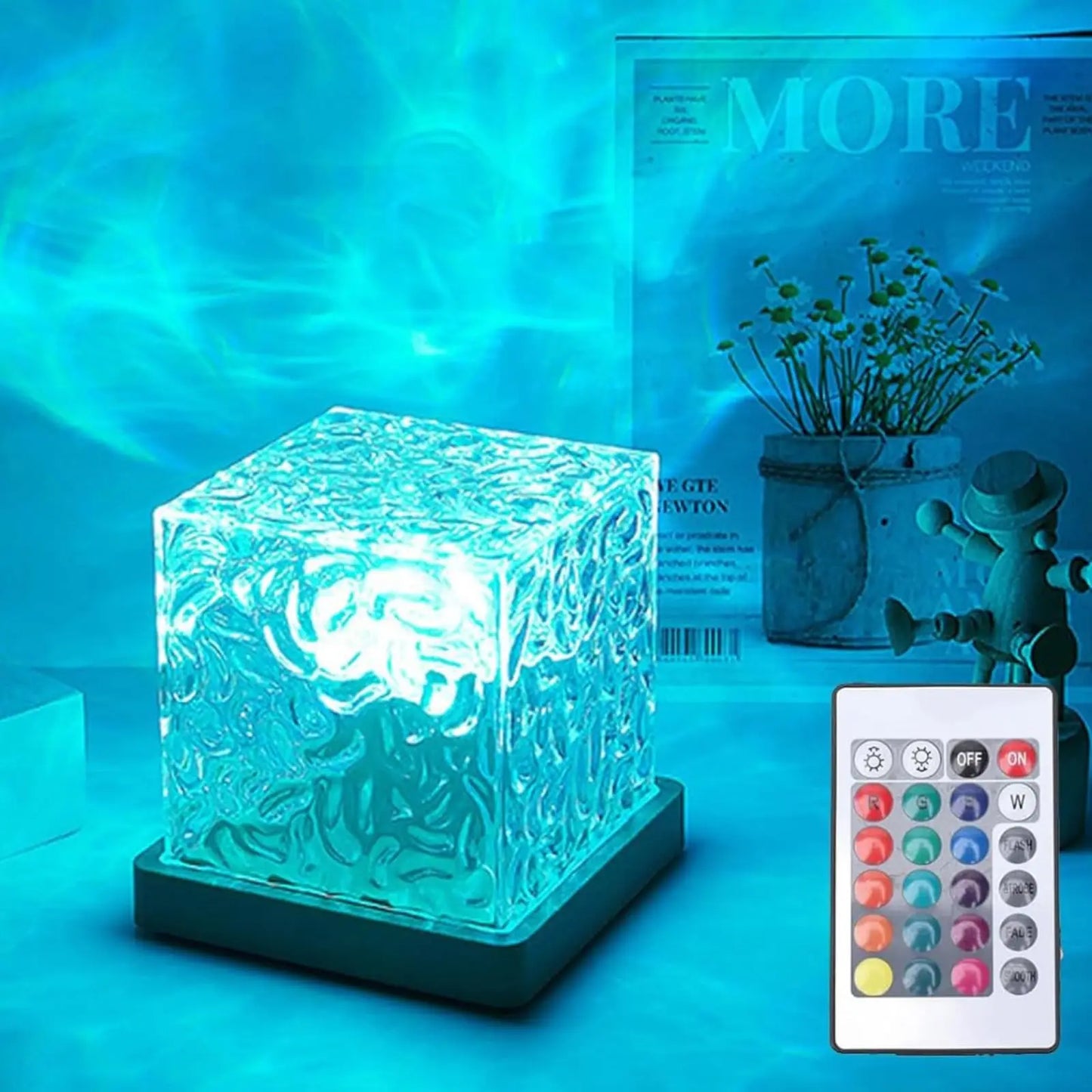 Ocean Wave Projector Light 16 Colors Lamp