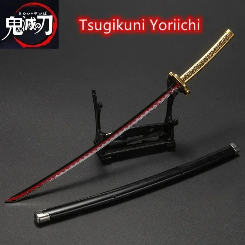 Demon Slayer 25cm Metal Katana Swords Toy