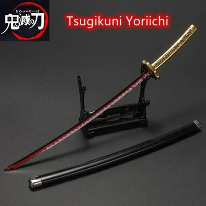 Demon Slayer 25cm Metal Katana Swords Toy